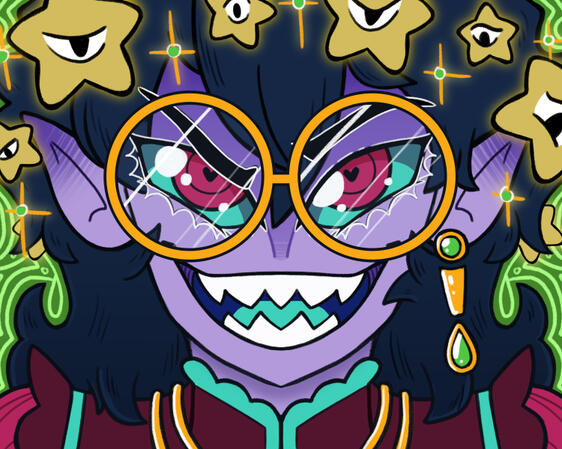 Lucifer from Hazbin Hotel (Full Body Flat Color)